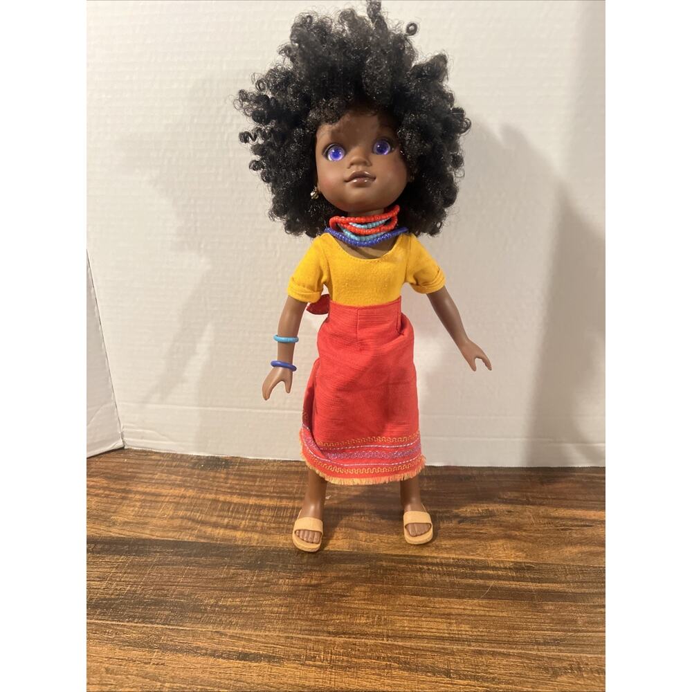 Hearts for Hearts girl 14" Dolls Africa, Ethiopia Rahel 2016 Hearts4Hearts